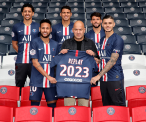 Replay nouveau partenaire Denim du Paris Saint-Germain