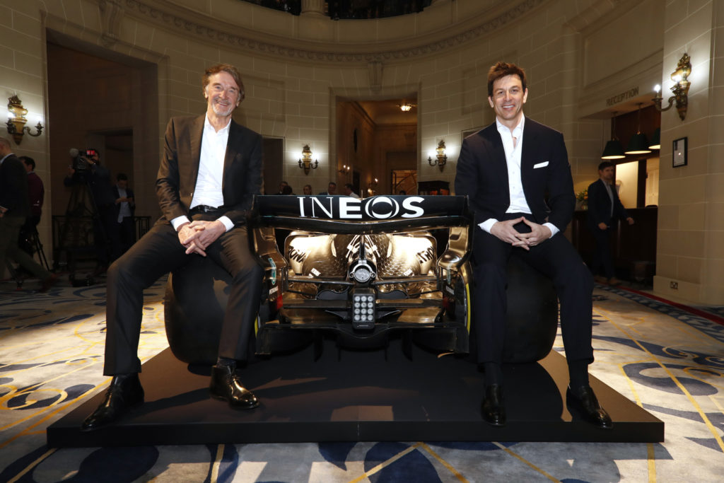 F1 - INEOS renforce son partenariat avec Mercedes-AMG Petronas et s