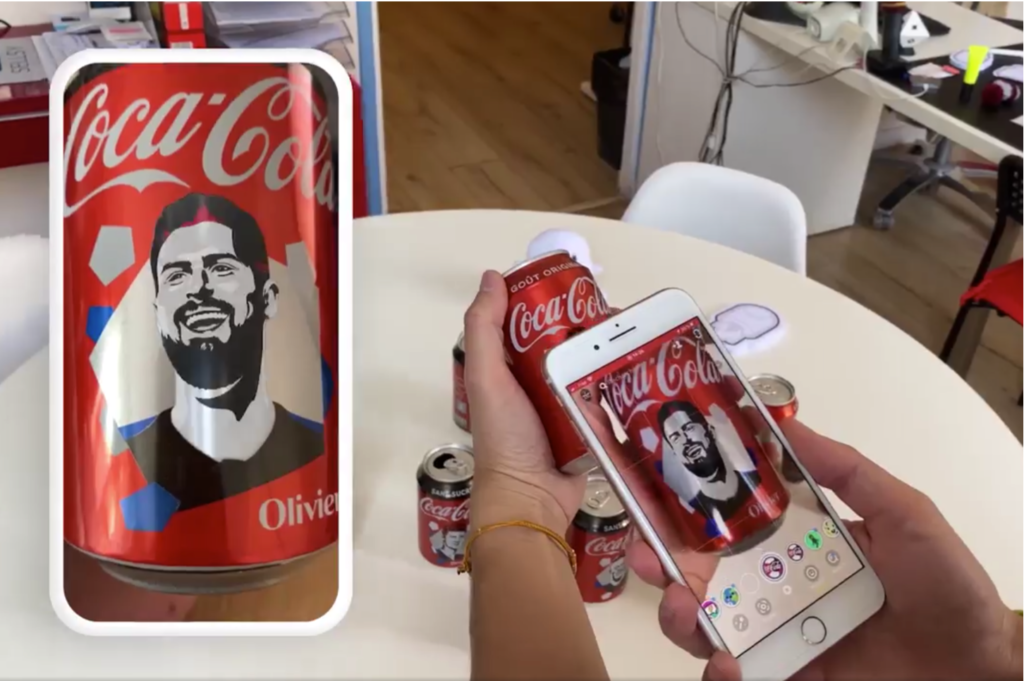 Euro 2020  CocaCola offre une expérience en réalité augmentée sur