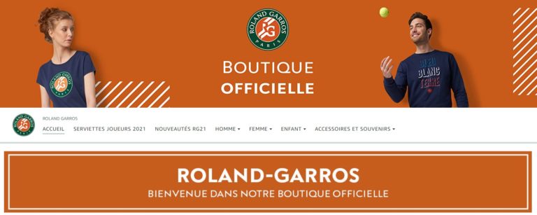 Merchandising - Amazon.fr lance une boutique officielle Roland-Garros