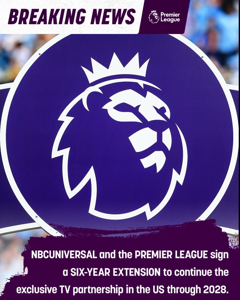 Droits TV Nouveau contrat record pour la Premier League aux Etats