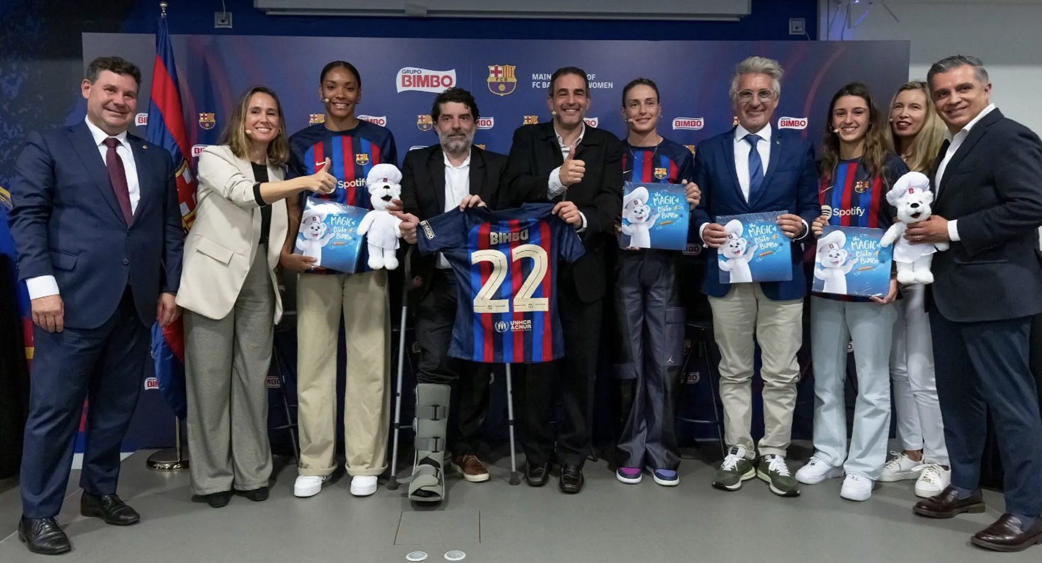 Bimbo nuovo sleeve sponsor del Barça femminile per 3,5 milioni