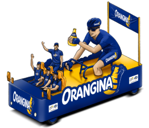 caravane orangina tour de france 2023