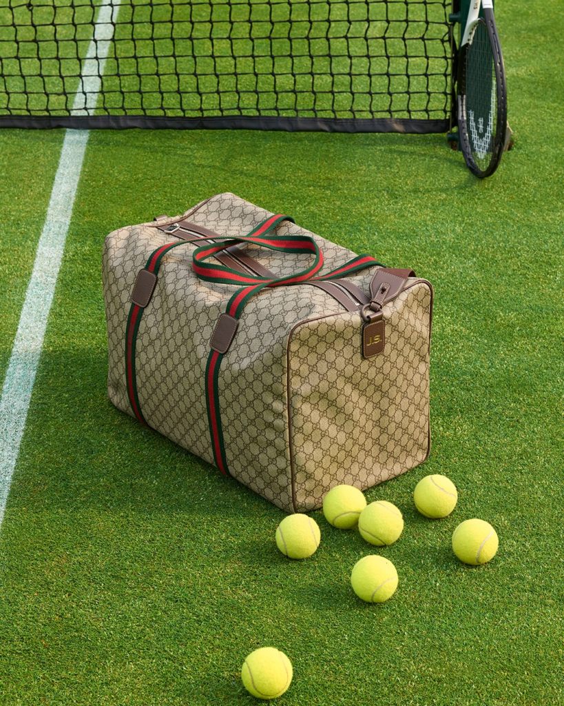 Wimbledon 2023 Un Sac Gucci Signature Pour Jannik Sinner