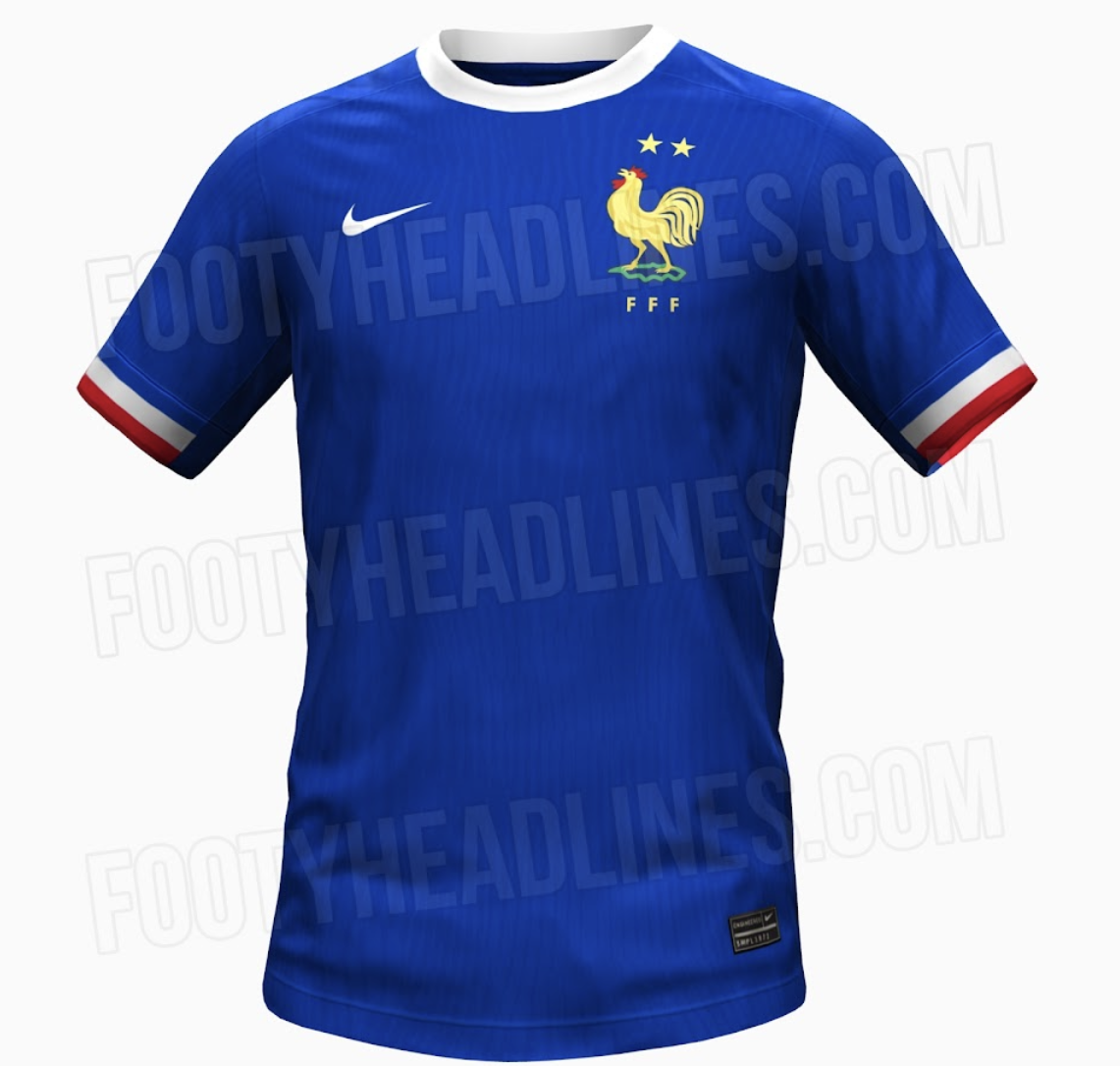 La FFF dévoile les nouveaux maillots de l'équipe de France