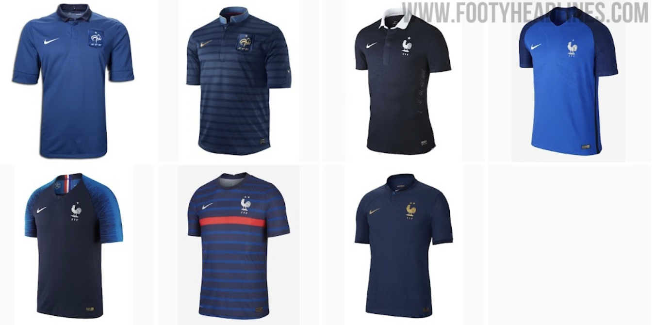PHOTO : Le nouveau maillot de l'équipe de France à l'Euro 2024