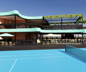 Le nouveau « Courtside Bar » de l’Open d’Australie 2024