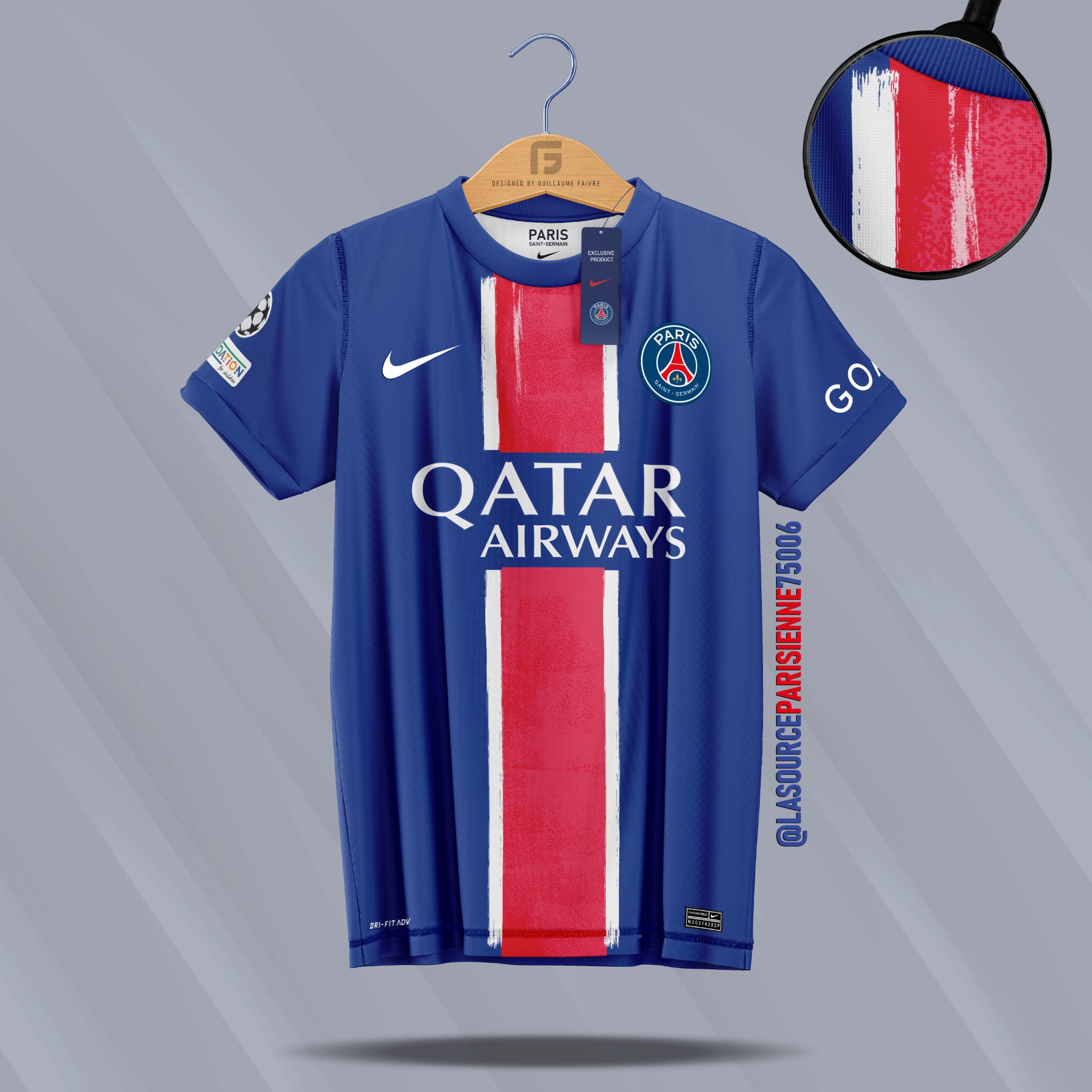 Club : Le maillot domicile 2023/2024 du PSG en photos