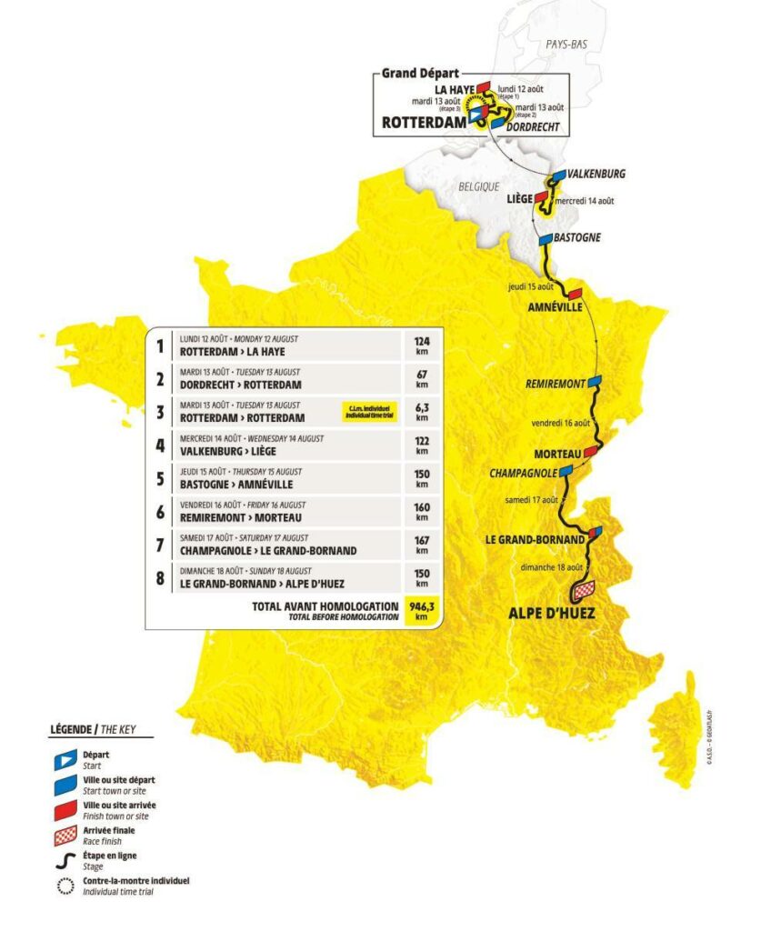 Le Tour de France 2024 se dévoile (parcours, primes, sponsors