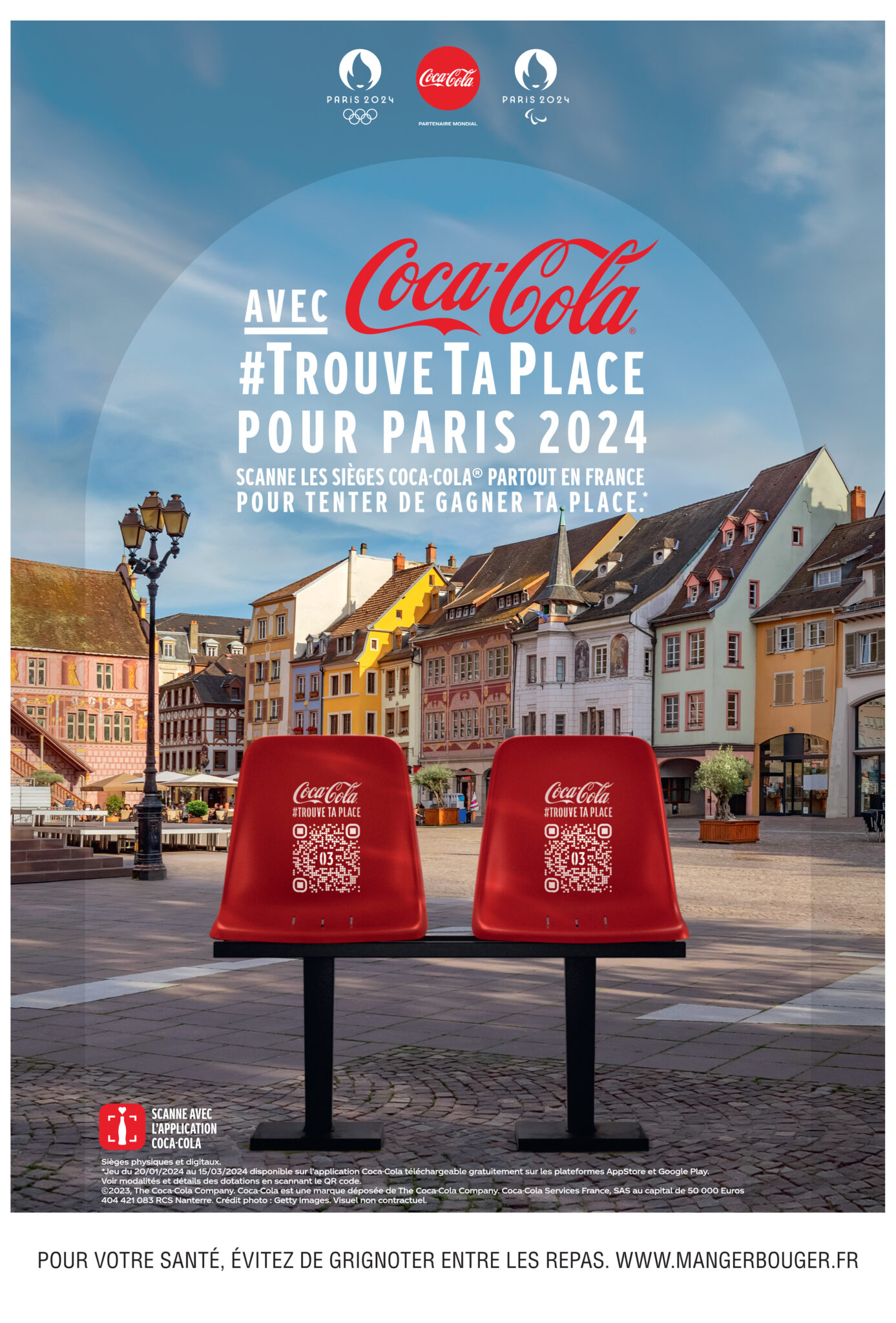 Paris Coca Cola Lance La Campagne Trouve Ta Place Et Offre Places Pour Les Jeux