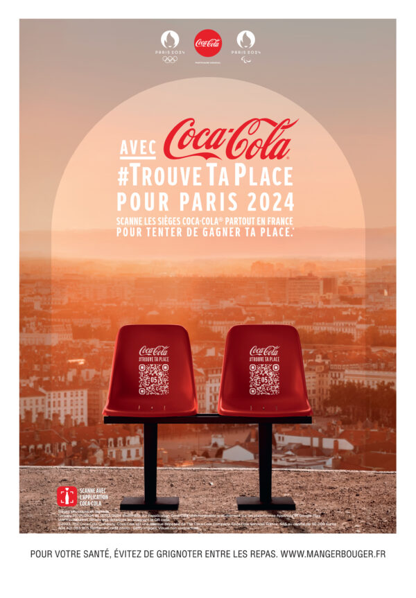 Paris 2024 Coca Cola Lance La Campagne Trouve Ta Place Et Offre 8 000 Places Pour Les Jeux 0592