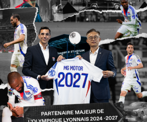 MG Motor prolonge son contrat de sponsoring avec l’Olympique Lyonnais jusqu’en 2027