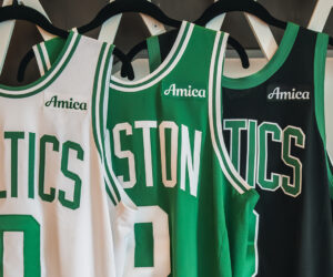 NBA – Amica nouveau sponsor maillot des Boston Celtics