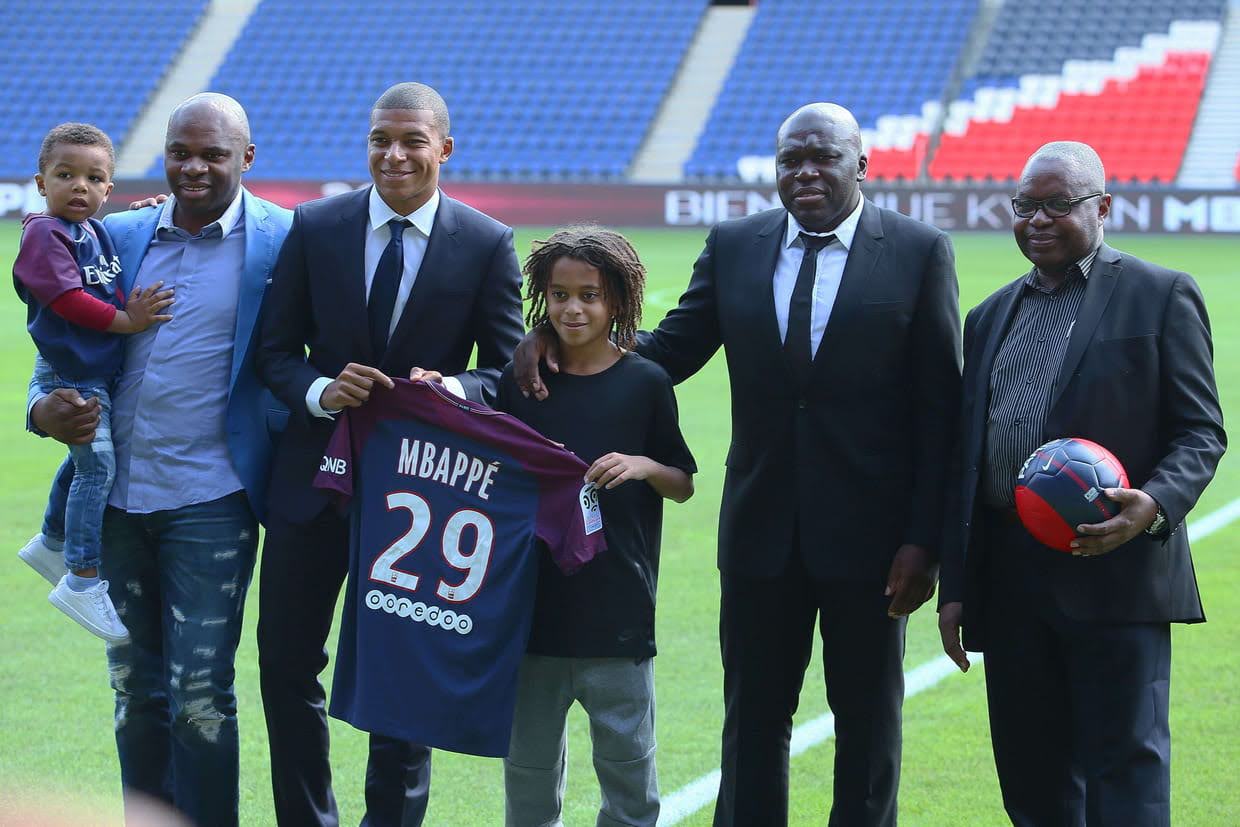 famille mbappe