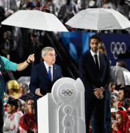 Decathlon x Paris 2024 : « Oui, la pluie nous a servi […] et c’est un parapluie Décathlon »