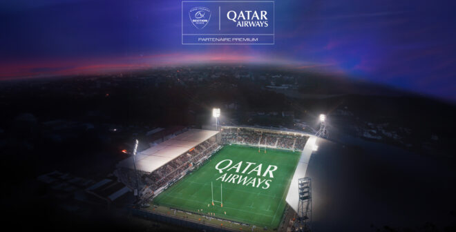 Rugby – Qatar Airways nouveau partenaire Premium de la Section Paloise Béarn Pyrénées.