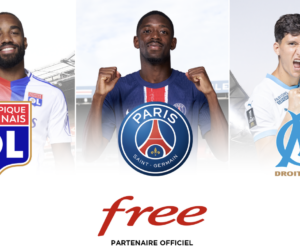 Free devient le partenaire officiel du PSG, de l’OM et de l’OL