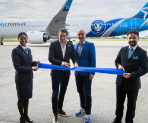 MLS – La compagnie aérienne Air Transat dévoile un avion aux couleurs du CF Montréal