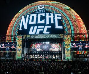 La Sphere de Las Vegas accueille son premier évènement sportif ce samedi avec l’UFC (Riyadh Season Noche UFC)