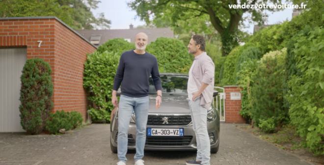 Publicité : Frank Lebœuf nouvelle coqueluche de vendezvotrevoiture.fr