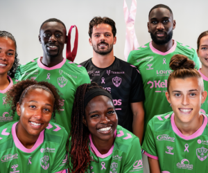 Le maillot vert et rose de l’ASSE pour Octobre Rose