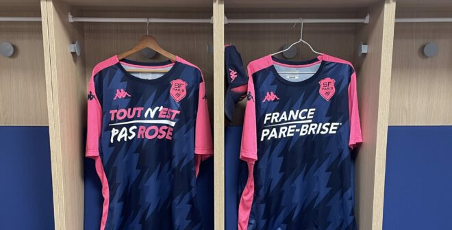 France Pare-Brise laisse sa place sur les équipements du Stade Français Paris avec la campagne « Tout n’est pas rose » conçue par l’agence R2