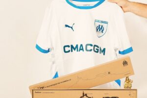 L’Olympique de Marseille s’associe à The Line pour un nouveau produit dérivé « déco »