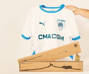 L’Olympique de Marseille s’associe à The Line pour un nouveau produit dérivé « déco »