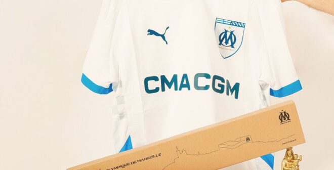 L’Olympique de Marseille s’associe à The Line pour un nouveau produit dérivé « déco »