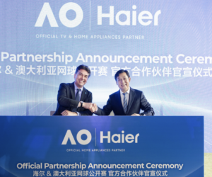 Haier devient le nouveau partenaire officiel de l’Open d’Australie