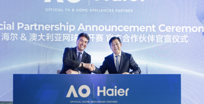 Haier devient le nouveau partenaire officiel de l’Open d’Australie