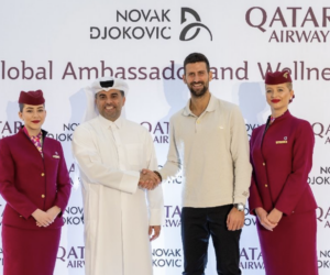 Novak Djokovic s’envole avec Qatar Airways