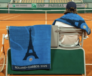 Tennis – Les serviettes des joueurs et joueuses pour Roland-Garros 2025