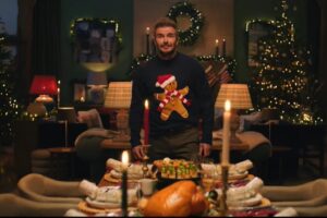 Pour Noël, la marque Ninja dévoile une publicité mettant en scène David Beckham