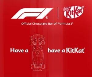 KitKat devient sponsor de la Formule 1 et « barre chocolatée officielle »