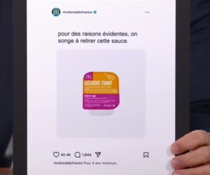 Paris 2024 – Ambush : McDonald’s et DDB Paris dressent le bilan de la campagne « Sauce Curry »