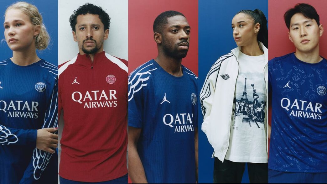 PSG x Jordan Wings : un maillot inédit et une collection singulière