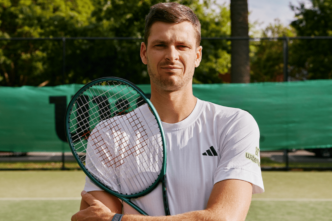 Wilson, nouveau sponsor raquette de Hubert Hurkacz