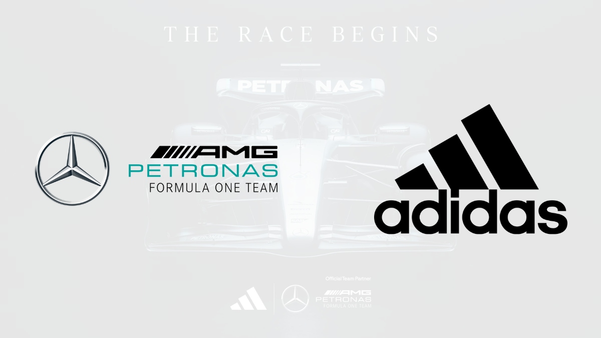 Adidas signe un partenariat avec Mercedes F1