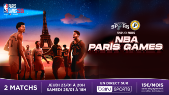 Venez vibrer au rythme des NBA Paris Games 2025 sur beIN SPORTS