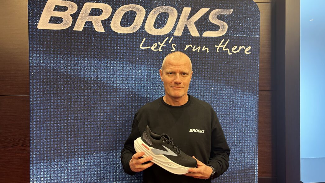 Gérard Klein, footwear merchandising director Brooks