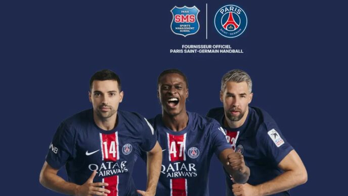 La SMS et le PSG Handball : une collaboration inédite pour une expérience événementielle unique